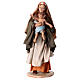Nativity scene figurine, woman with child 18cm, Angela Tripi s1