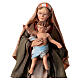 Nativity scene figurine, woman with child 18cm, Angela Tripi s2