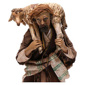 Presepe Angela Tripi: Buon pastore 18 cm Angela Tripi terracotta