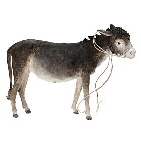 Esel, für 30 cm Krippe von Angela Tripi, Terrakotta