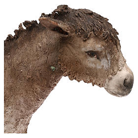 Pesebre Angela Tripi: Asno en pie 30 cm Angela Tripi terracota