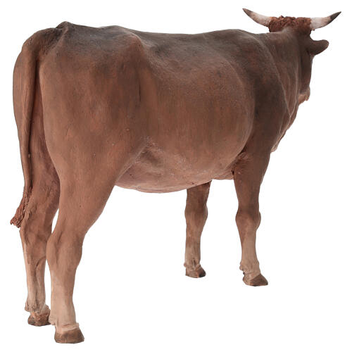Ochse, für 30 cm Krippe von Angela Tripi, Terrakotta 6