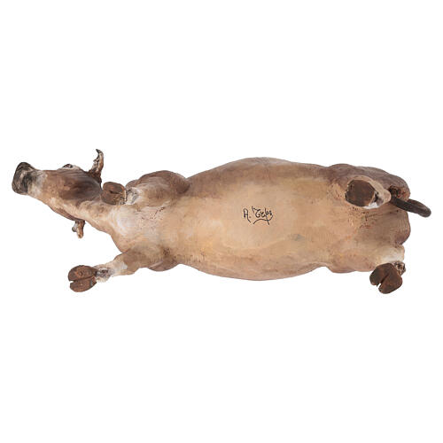 Wół stojący 30 cm Angela Tripi terakota 7