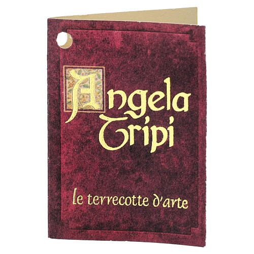 Boi em pé Angela Tripi terracota Presépio de altura média 30 cm 9