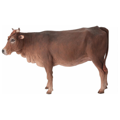 Nativity scene figurine, ox 30cm terracotta, Angela Tripi 1