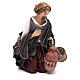 Nativity scene figurine, shepherd 30 cm, Angela Tripi s4