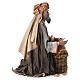 Nativity scene figurine, shepherd 30 cm, Angela Tripi s8