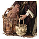 Nativity scene figurine, shepherd 30 cm, Angela Tripi s4
