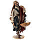 Nativity scene figurine, shepherd with scale 30 cm, Angela Tripi s1