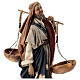 Nativity scene figurine, shepherd with scale 30 cm, Angela Tripi s4