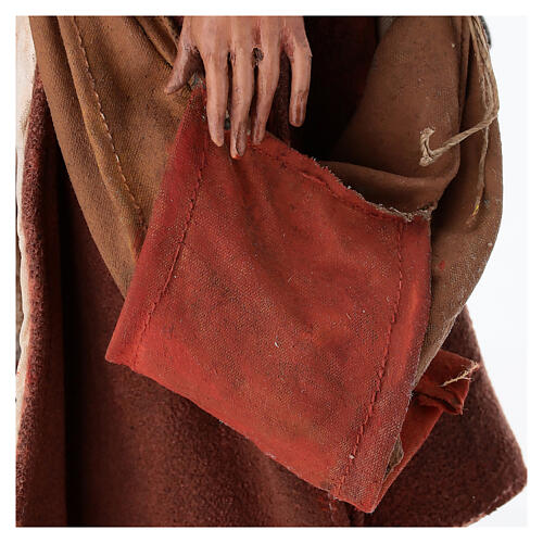 Pastore con bilancia 30 cm Angela Tripi terracotta 6