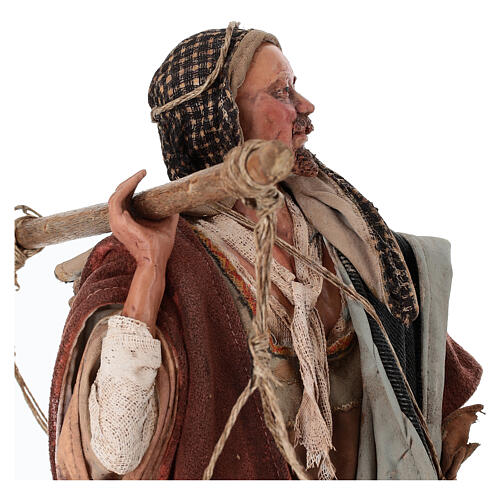 Pastore con bilancia 30 cm Angela Tripi terracotta 8