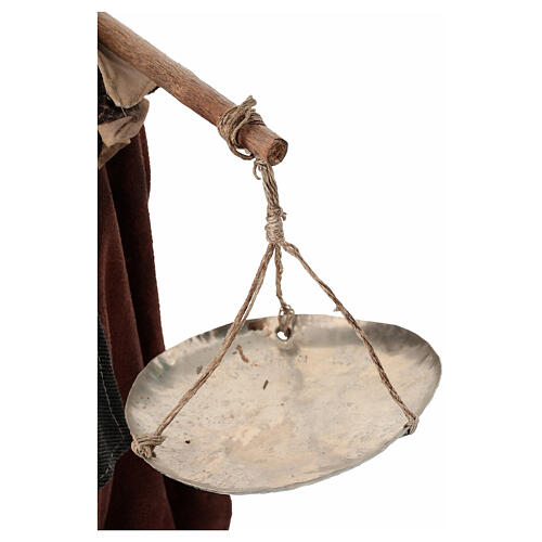 Pasterz z wagą 30 cm Angela Tripi terakota 10