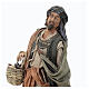 Pastore con verdure ortaggi 30 cm A. Tripi terracotta s2