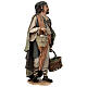 Pastore con verdure ortaggi 30 cm A. Tripi terracotta s3