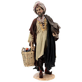 Angela Tripi Nativity scene: Nativity scene figurine shepherd with vegetables 30cm A. Tripi