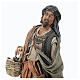 Nativity scene figurine shepherd with vegetables 30cm A. Tripi s2