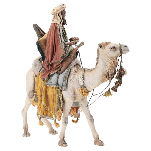 Camel with Wise king, 30cm made of Terracotta by Angela Tripi 7
