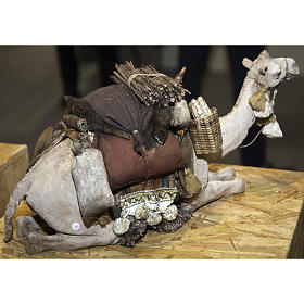 Presepe Angela Tripi: Cammello sdraiato 30 cm Angela Tripi