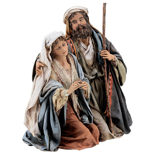 Sainte Famille avec boeuf 30 cm Angela Tripi 8