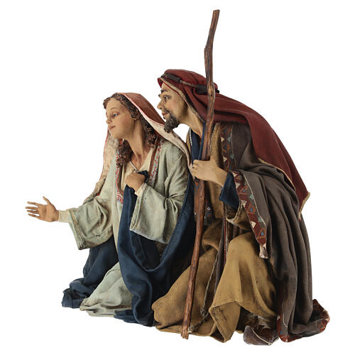 Natività con bue 30 cm Angela Tripi 7