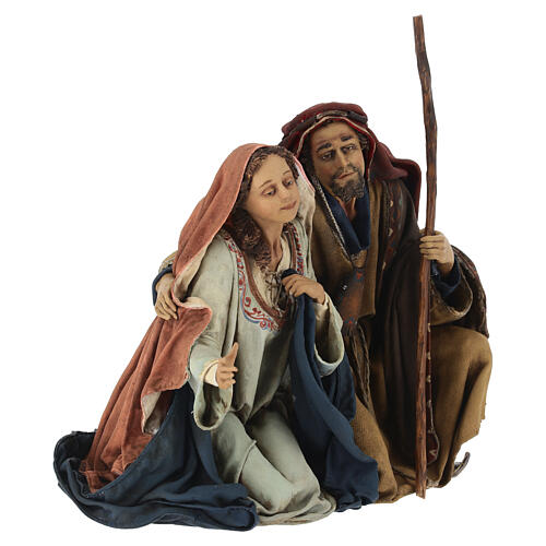 Natività con bue 30 cm Angela Tripi 11