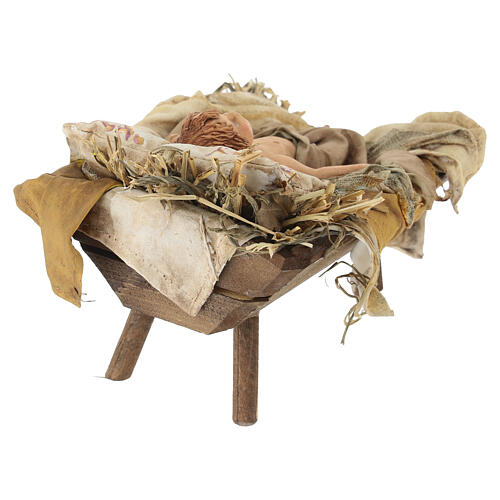Natività con bue 30 cm Angela Tripi 17