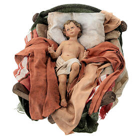 Natividade com boi 30 cm Angela Tripi