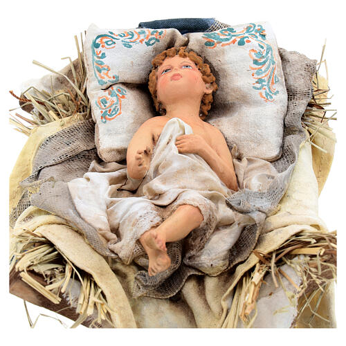 Nativity with ox, 30cm by Angela Tripi 7