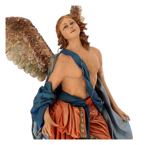 Angel of Glory, 30cm made of Terracotta by Angela Tripi 6