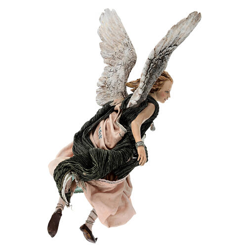 Anioł Gloria 30 cm Angela Tripi terakota 7