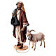 Shepherd with goat, 30cm made of Terracotta by Angela Tripi s1