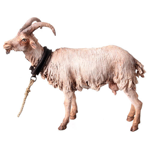 Pastore con capra 30 cm Angela Tripi 6