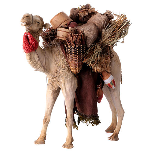 Kamel, für 18 cm Krippe von Angela Tripi, Terrakotta 3