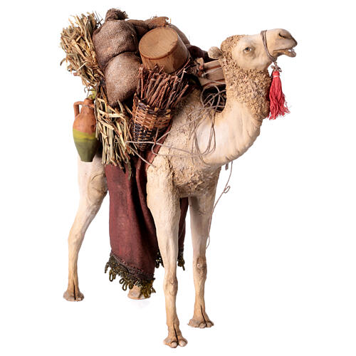 Kamel, für 18 cm Krippe von Angela Tripi, Terrakotta 5