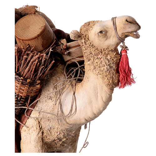 Kamel, für 18 cm Krippe von Angela Tripi, Terrakotta 6