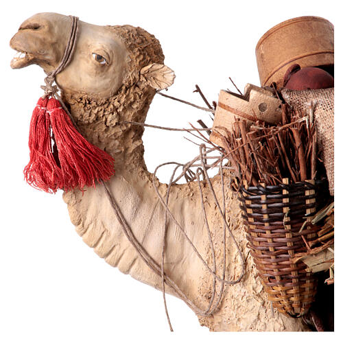 Camelo Angela Tripi para Presépio com figuras de altura média 18 cm 2