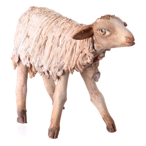 Schaf, für 13 cm Krippe von Angela Tripi, Terrakotta 2