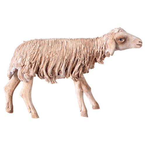 Stehendes Schaf, für 13 cm Krippe von Angela Tripi, Terrakotta 5