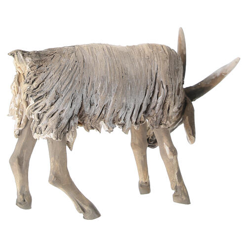 Capra testa bassa 13 cm Angela Tripi terracotta 4