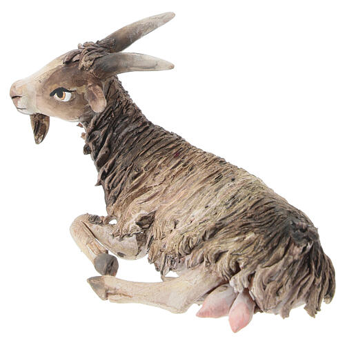 Goat sitting in terracotta 13cm Angela Tripi 2