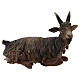 Chèvre couchée 13cm crèche terre cuite Angela Tripi s1