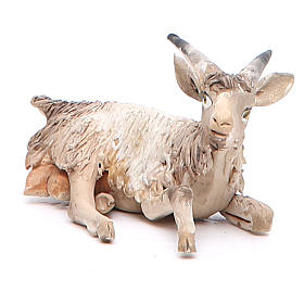 Presepe Angela Tripi: Capra seduta 13 cm Angela Tripi terracotta