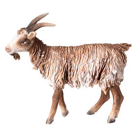 Chèvre debout 13cm crèche terre cuite Angela Tripi