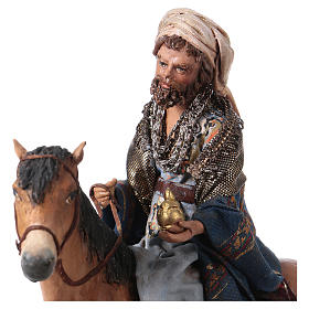 Szopka Angela Tripi: Król mulat na koniu 13 cm Angela Tripi