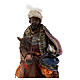 Mulatto Wise Man on horseback 13cm by Angela Tripi s2