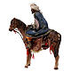 Mulatto Wise Man on horseback 13cm by Angela Tripi s5