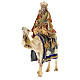 Heiliger König auf einem Kamel, für 13 cm Krippe von Angela Tripi, Terrakotta s3
