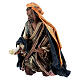 Black Wise Man in terracotta, 13cm by Angela Tripi s3