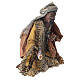 Rey Mago Negro Belén 13 cm Angela Tripi terracota s2